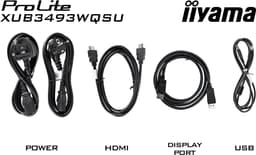 iiyama ProLite XUB3493WQSU-B6 ledmonitor — thumbnail 3