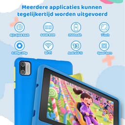 kotsren KT1018 - Android 13 kindertablet - 7 inch - 8(3+5)GB RAM/64GB ROM– 2500mAh - Blauw — thumbnail 5