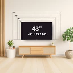 Salora FOD43UV - 43 Inch - Smart TV - 4K Ultra HD - VIDAA - Smart 43 inch tv - 2025 — thumbnail 3