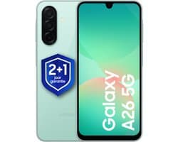 Samsung Galaxy A26 5G - 256GB - Mint + 1 jaar extra garantie