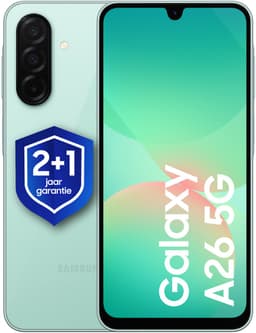 Samsung Galaxy A26 5G - 256GB - Mint + 1 jaar extra garantie — thumbnail 1