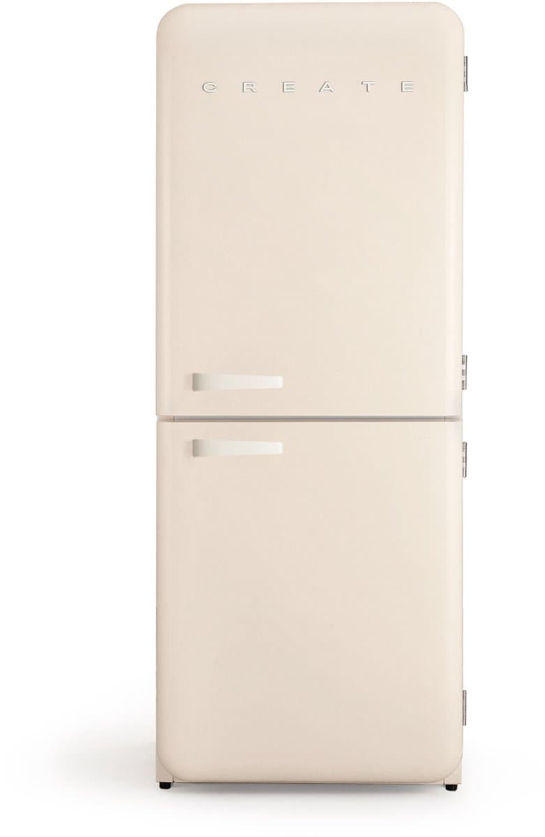 CREATE - Koelkast in retro stijl - FRIDGE RETRO COMBI 401 L — afbeelding 1
