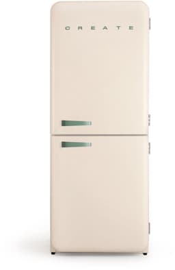CREATE - Koelkast in retro stijl - FRIDGE RETRO COMBI 401 L — thumbnail 1