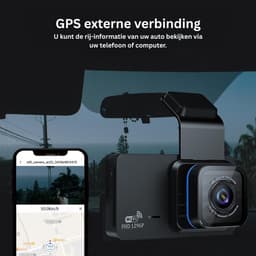 DailySupplies® Dashcam voor Auto - Dual - Camerabewaking - Full HD - Zwart — thumbnail 3