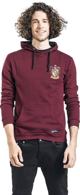 Harry Potter Gryffindor Heren Trui met capuchon - bordeaux - S — thumbnail 2