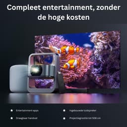Mini Beamer - Projector met Wifi - Bluetooth — thumbnail 3