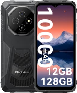 Blackview FORT 1 - Robuuste Smartphone - 12 GB RAM - 128 GB ROM - 6,56 inch - 10000 mAh - Robuuste Telefoon - Android 15 - GPS - Zwart — thumbnail 1