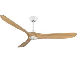 Livano Plafondventilator - Met Verlichting - Plafond Ventilator - Met Lamp - Plafonniere Met Ventilator - Stijl J - 150cm