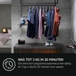 AEG LR86XDOSE 8000 serie PowerCare UniversalDose - Wasmachine - 50% zuiniger dan Energielabel A - 1400 toeren - 10kg — thumbnail 3
