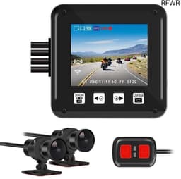 RFWR® Draadloze Dual Motor Dashcam met GPS en 1080p Beeldkwaliteit — thumbnail 1