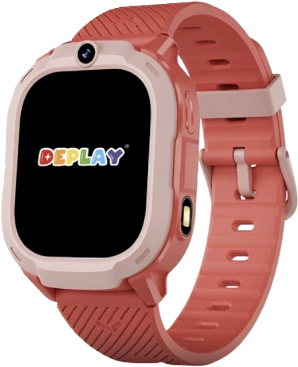 DEPLAY 4G KidsWatch Explorer - GPS Horloge Kind - Smartwatch Kinderen - Kinderhorloge - Smartwatch Kind - Kinder Smartwatch – Rood — afbeelding 1