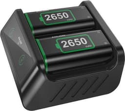 Controller Batterij 2 Stuks + Oplader Accu Set met Oplader geschikt voor Xbox Series X (S) / One (S) Controller - Battery Pack Charger — thumbnail 5