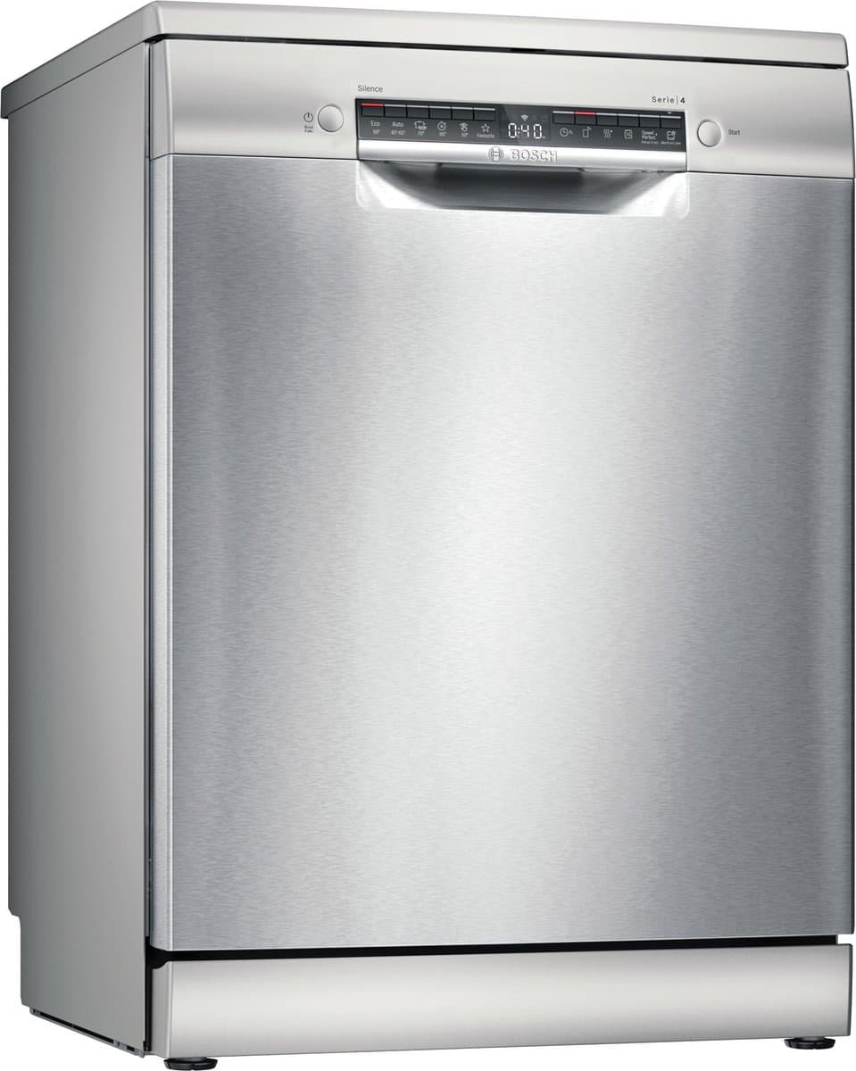 Bosch SMS4HMI07E - Serie 4 - Vrijstaande Vaatwasser - RVS — afbeelding 1