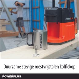 Powerplus Dual Power POWDPG60810 Accu Koffiemachine – 40V – Zonder Accu en Lader — thumbnail 4