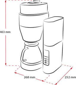 MELITTA AROMAFRESH X Zwart 1030-06 — thumbnail 5