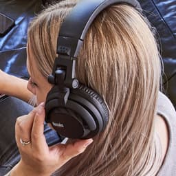 Hercules HDP DJ45 - Bedrade DJ Koptelefoon - 20-20.000 Hz - 95 dB @ 1 Vrms - 3,5mm / 6,35mm - Zwart — thumbnail 5