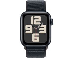Apple Watch SE 2023 - GPS + Cellular - 40mm - Midnight Aluminium Case with Midnight Sport Loop