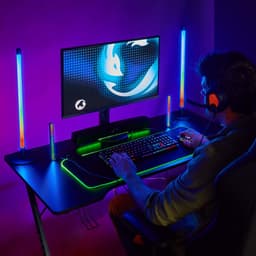 Nedis Gaming Headset - Over-Ear - Surround - USB Type-A - Inklapbare Microfoon - 2.10 m - LED — thumbnail 4