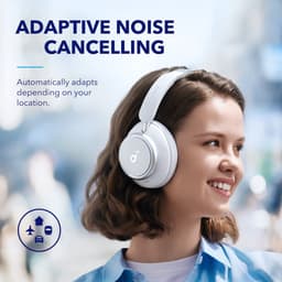 Anker soundcore Q45 - Draadloze Noise Cancelling Koptelefoon - Wit — thumbnail 3