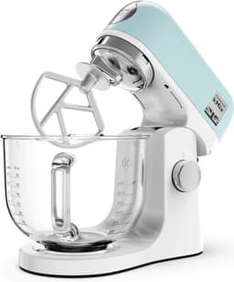 Kenwood kMix KMX754PB - Keukenmachine - Pastel blauw - Glazen mengkom - 1000 Watt — thumbnail 1