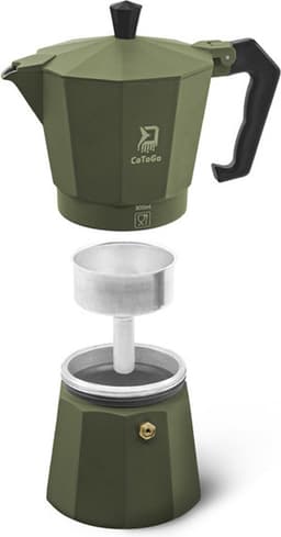 Delphin - Cotogo - Koffie Machine - Percolator - Groen koffiemakker — thumbnail 4