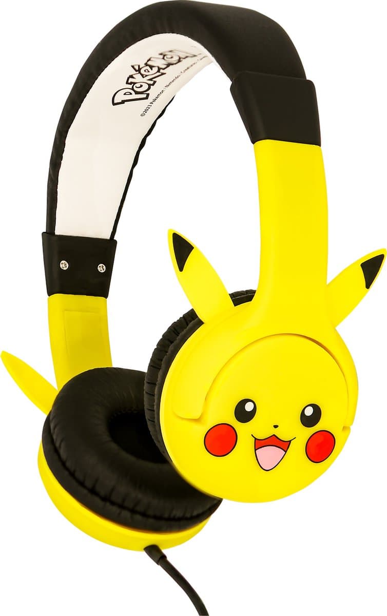 Pokémon - Pikachu - kinderkoptelefoon met volumebegrenzing - verstelbaar - comfortabel — afbeelding 1
