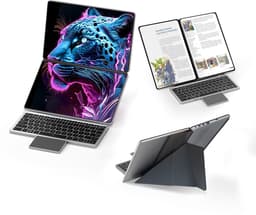 Dual-screen laptop 14 inch – 16GB – 1TB – N150 – Win 11 — thumbnail 1