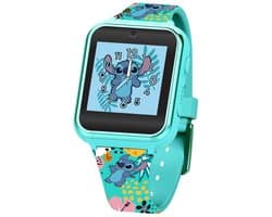 Accutime Kinderhorloge Lilo & Stitch - Smartwatch Kind - Kinderhorloge met Spelletjes - Smartwatch Kinderen - Selfie Camera