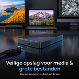 EDSYS Externe Harde Schijf 1 TB – HDD Hard Drive – Externe HDD Harddisk – Plug & Play – Extra Opslag — thumbnail 2