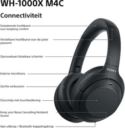 Sony WH-1000XM4C (2026) – Draadloze Noise Cancelling koptelefoon - Zwart — thumbnail 5