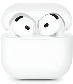 Studio Air Hoesje geschikt voor Airpods 5 - Wit - Schokbestendige Siliconen Case — thumbnail 1