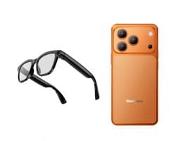 Blackview WAVE 7C Smartphone + BV300 Camera Bril - 4G - DUAL SIM - 16GB RAM + 64GB ROM - Android 16 - 5000mAh + AI Smart Kleurveranderende spiegel - Bluetooth 5.4 IP54