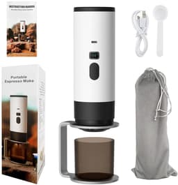 6Seven - 3 in 1 espressomachine - Ingeboeuwde verwarming - 20 bar druk - Warm en kou element - 60 ml Watertank - Max 86 Graden — thumbnail 3