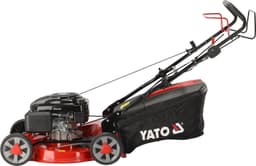 YATO YT-85507 Zelftrekkende Benzine Grasmaaier 48 cm - Loncin 196 cc (3.5 kW / 4.76 PK) - Met Aluminium Maaidek & Mulching - 55L Opvangzak - 8 Maaihoogtes - Verstelbare Handgreep — thumbnail 3