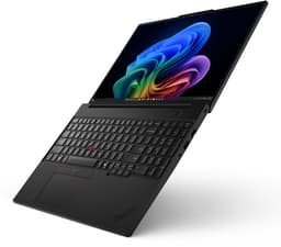 Lenovo ThinkPad T16 Gen 5 (Intel) Copilot+ PC Intel Core Ultra 5 325 Laptop 40,6 cm (16) WUXGA 16 GB LPDDR5x-SDRAM 512 GB SSD Wi-Fi 7 (802.11be) Windows 11 Pro Zwart Zwitsers — thumbnail 4