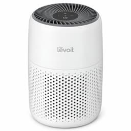 Levoit Core Mini-P Luchtreiniger – 3-Laags Filtersysteem – Voor Slaapkamer & Kantoor – Tegen Stof, Pollen, Geurtjes & Huisdierharen – Aromatherapie – Stil vanaf 25 dB – Wit — thumbnail 1