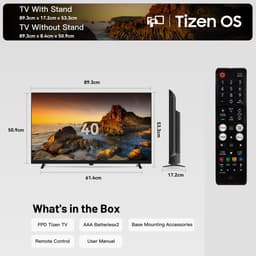 Smart TV 40 inch – Full HD 1080p – HDR10 & Dolby Audio – WiFi & Bluetooth – 60 Hz LED TV — thumbnail 3