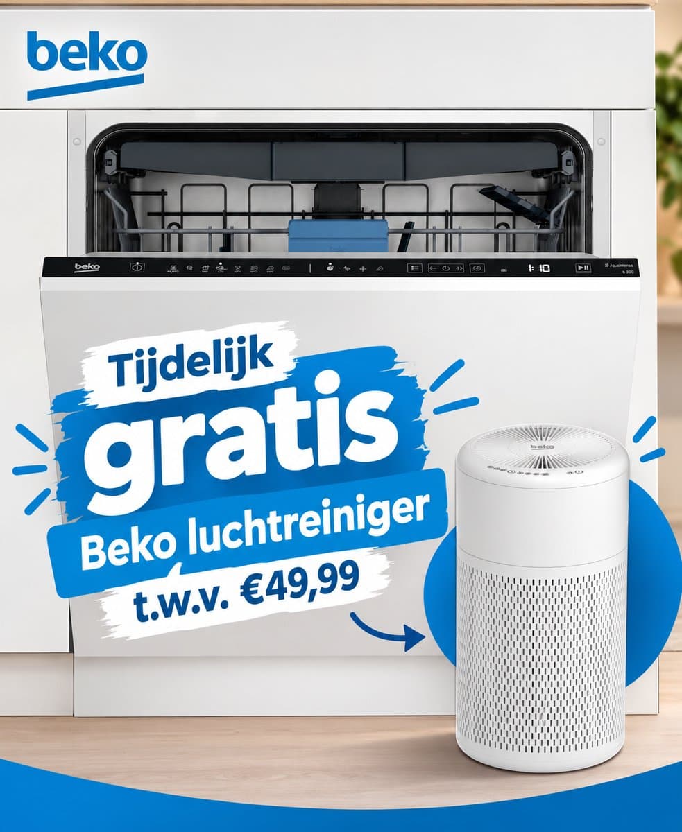 Beko BDIN38641Q Inbouwvaatwasser – Volledig Geïntegreerd – 16 Couverts – Energielabel C – 60 cm — afbeelding 1