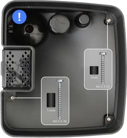 Koffiebonenhouder voor Philips EP 1200 2200 5400, Extra capaciteit, 2L | Accessoire voor Philips koffieapparaat, Vaste montage bonen verhoger — thumbnail 5