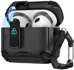 Magnetische AirPods 4 Hoes: TPU PC Beschermhoes met Standaard compatibel met Apple AirPods 4 — thumbnail 4