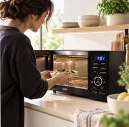 Joula Combi Magnetron Vrijstaand 25L - Heteluchtoven en Grill - Zwart — thumbnail 5