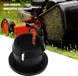 Trekstangbussen - 4 stuks - Slijtvast plastic - Hoogte 15/32 inch - Buitendiameter 17/32 inch - Compatibel met CRAFTSMAN/POULAN/HUSQVARNA - Bussen — thumbnail 3
