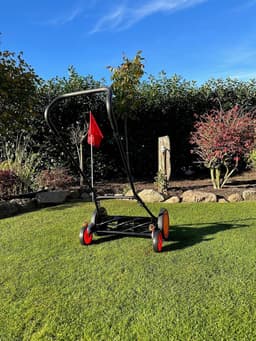 Handgrasmaaier - Kooimaaier gazon - Gazon onderhouden - 7-blads systeem - 457 cm maaibreedte - Groen — thumbnail 5