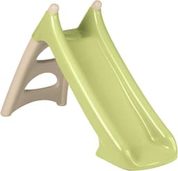 Life 7600820629 kinderglijbaan XS, beige en groen, loopvlak 90 cm, antislip treden, waterval, compact en gemakkelijk op te bergen, geschikt vanaf 2 jaar — thumbnail 1