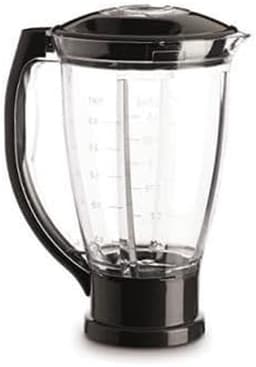 Blender Kom - Schaal Keukenmachine - Smoothies Maken - Vaatwasserbestendig - 1.5 Liter - Zwart — thumbnail 1