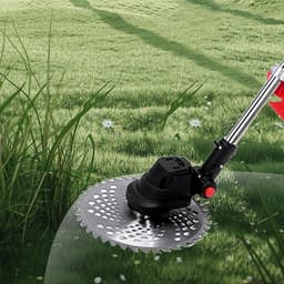 Elektrische Grasmaaier - Accu Grasmaaier - Gazon Onderhoud - Borstelloze Motor - 30 Centimeter - Niet Gespecificeerd — thumbnail 1