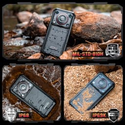 OUKITEL WP36 Pro Outdoor Smartphone, 10600mAh, 24GB+256GB, 13MP, IP68 Waterdicht, Android 14, NFC, GPS — thumbnail 4