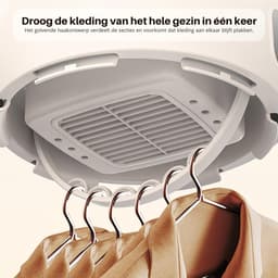 ZRNS® Mini Wasdroger - Elektrische Droger - Dragbaar - 500 W — thumbnail 5