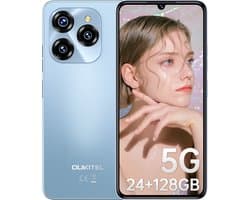 OUKITEL C50 5G Mobiele Telefoon Zonder Contract met 128 GB Opslag, 5150 mAh Accu, Android 14