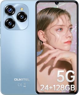 OUKITEL C50 5G Mobiele Telefoon Zonder Contract met 128 GB Opslag, 5150 mAh Accu, Android 14 — thumbnail 1